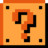 Retro Block Question Icon